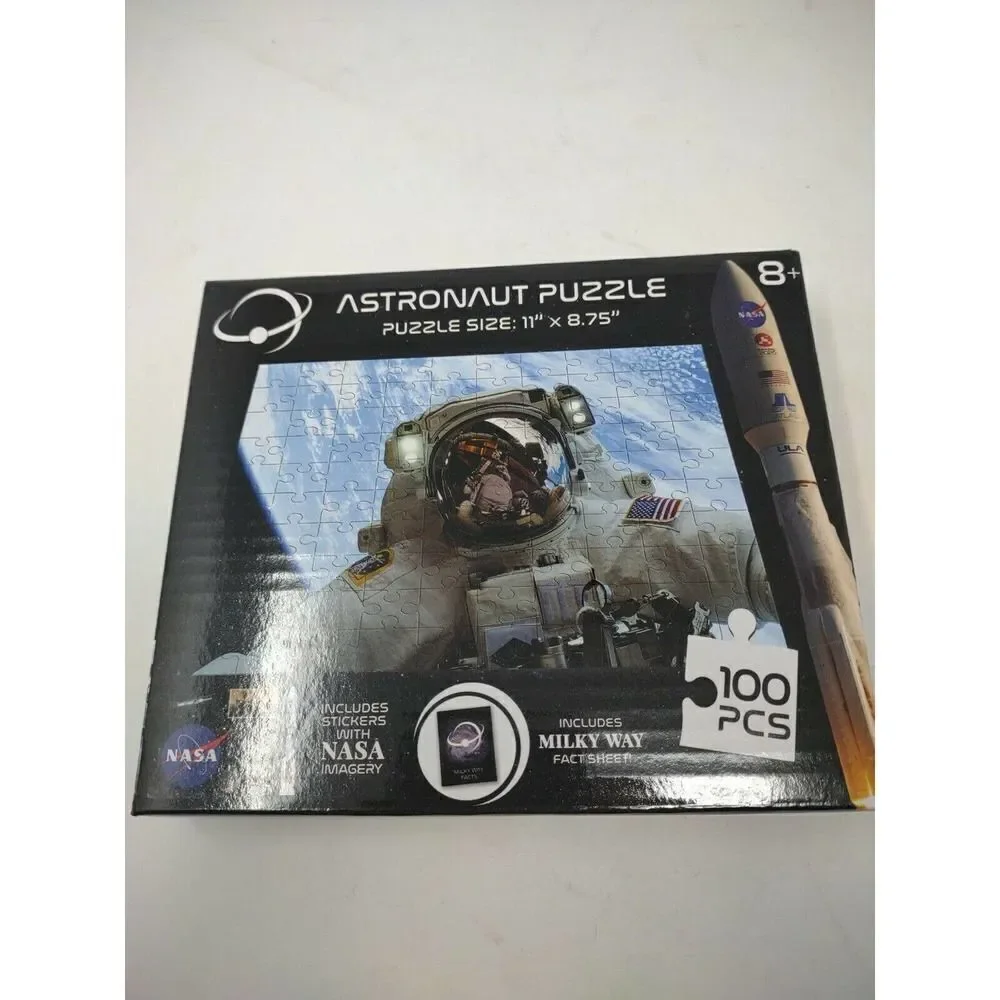 Space Puzzles Lot Of 5 Galaxy Rocket Astronaut Mars Star all in one lot for you
